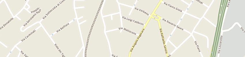 Mappa della impresa vian marco a GALLARATE