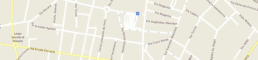 Mappa della impresa studio tecnico associato geom de lillo e geom vanzini a GALLARATE
