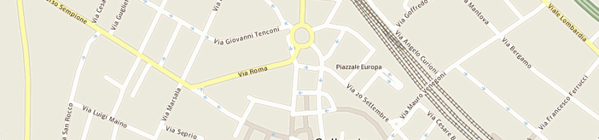 Mappa della impresa 3b di borgatta massimo e c snc a GALLARATE
