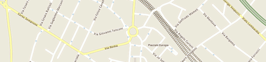 Mappa della impresa mariani franco a GALLARATE