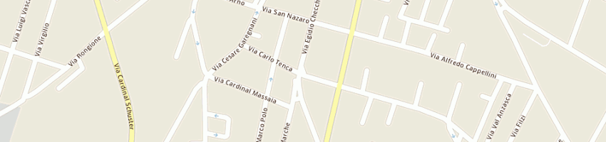 Mappa della impresa clab service srl a GALLARATE
