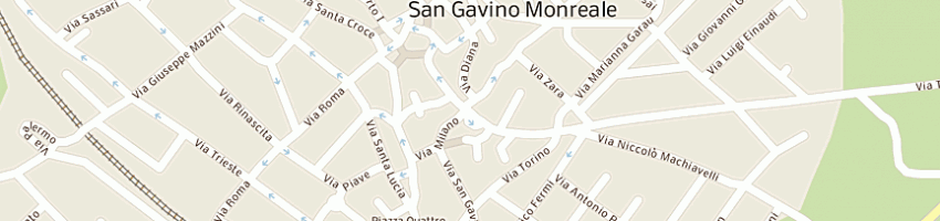 Mappa della impresa manca ferdinanda a SAN GAVINO MONREALE