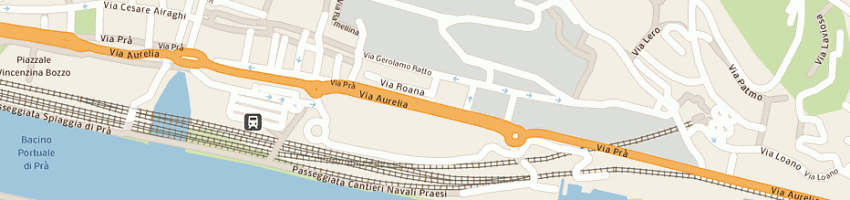 Mappa della impresa elci srl a GENOVA