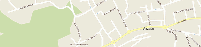 Mappa della impresa fin sa sas di vincecnzo podda e c a AZZATE