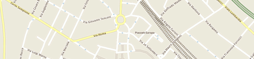 Mappa della impresa opale di benetatos alessandra a GALLARATE