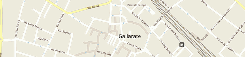 Mappa della impresa eriberto snc di marchitelli mauro buldrini matteo e c a GALLARATE
