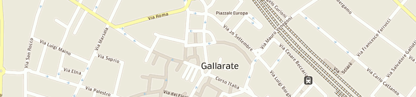 Mappa della impresa banca banca popolare di milano a GALLARATE