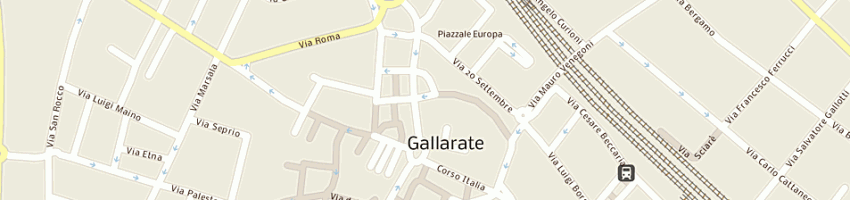 Mappa della impresa servizi gestionali srl a GALLARATE