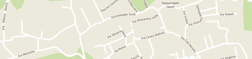 Mappa della impresa trattoria del cacciatore di biotti d a AZZATE
