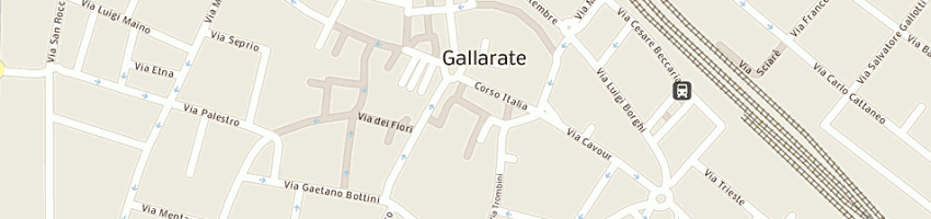 Mappa della impresa tessil peroni di giorgio peroni e c sas a GALLARATE