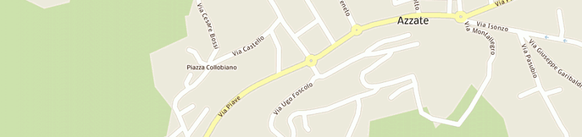 Mappa della impresa la spuntinoteca debby di perruolo debora e santangelo m snc a AZZATE