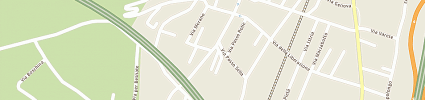 Mappa della impresa maculan e filippini snc di maculan lino e filippini giovanna e c a GALLARATE