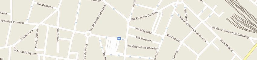 Mappa della impresa credito valtellinese a VARESE
