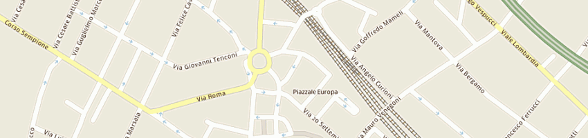 Mappa della impresa associazione piccole e medie industrie api a GALLARATE