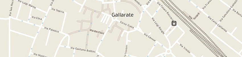 Mappa della impresa garzolino angelo di garzolino marilena e c (sas) a GALLARATE