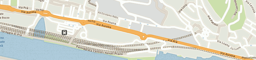 Mappa della impresa chen xinghui a GENOVA