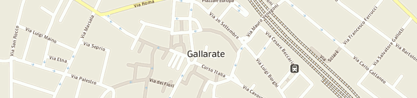 Mappa della impresa bar poni vanda a GALLARATE