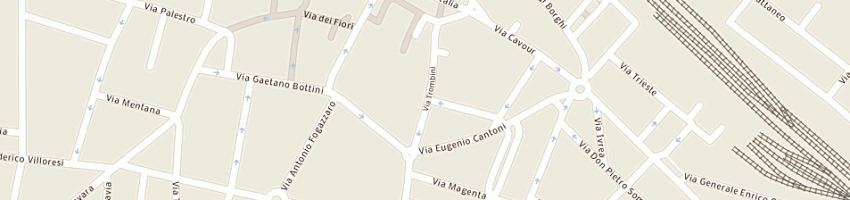 Mappa della impresa cast di perboni stefano e c sas a GALLARATE