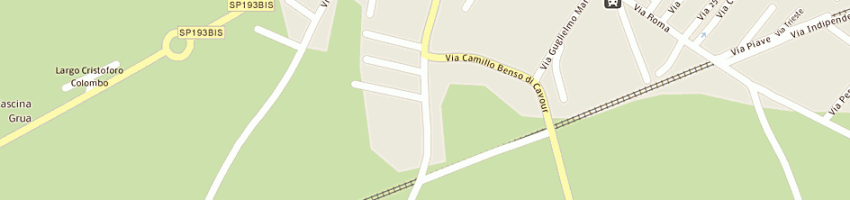 Mappa della impresa schiavini fratelli a LOMELLO