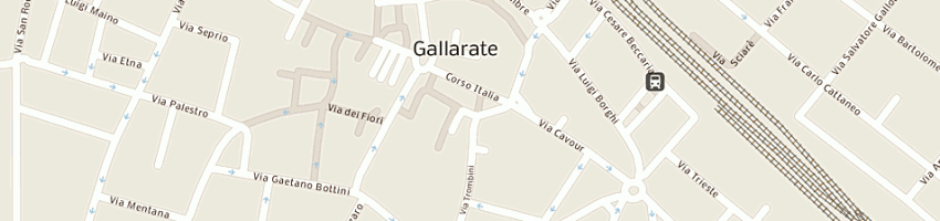 Mappa della impresa nuova visione srl a GALLARATE