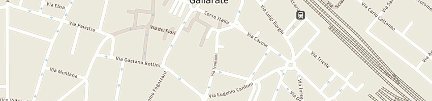 Mappa della impresa macchi teresa calzoleria dal 1919 a GALLARATE