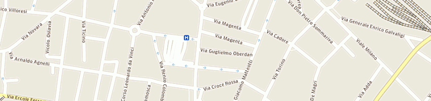Mappa della impresa immobiliare abc di aliverti antonio e c sas a GALLARATE