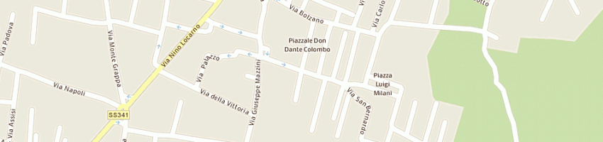 Mappa della impresa sipur p a SAMARATE