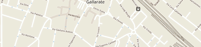 Mappa della impresa nicoletta di nicoletta oldrini a GALLARATE