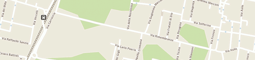 Mappa della impresa moretti fabiano a MAGNAGO