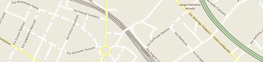 Mappa della impresa studio casati leonardo e c -sdf a GALLARATE