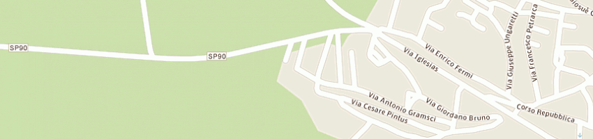 Mappa della impresa area grafica di mura federico a SILIQUA