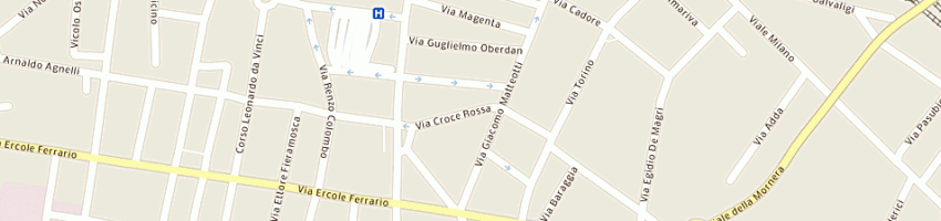Mappa della impresa autoscuola protasoni a GALLARATE