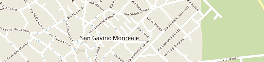 Mappa della impresa scuola materna q anna a SAN GAVINO MONREALE