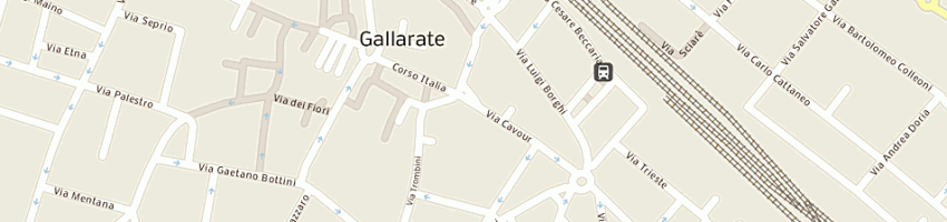 Mappa della impresa camussi societa' in accomandita semplice di frigerio luca e c a GALLARATE
