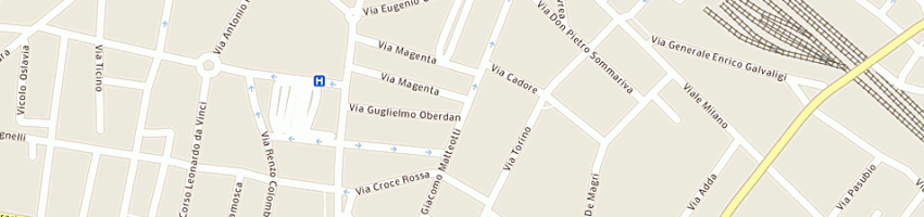 Mappa della impresa le fragole sas di minniti nicoletta e c a GALLARATE
