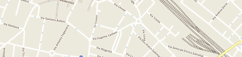 Mappa della impresa corderia bossi di felice bossi e csnc a GALLARATE