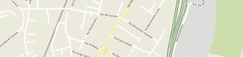 Mappa della impresa ediltecnica 2000 snc di vecchio ivan e c a GALLARATE