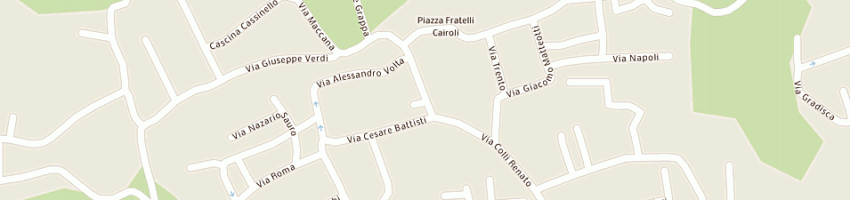 Mappa della impresa ircea a AZZATE