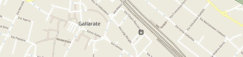 Mappa della impresa dedalo srl a GALLARATE