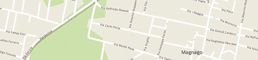Mappa della impresa itm snc di brusa ivano e c a MAGNAGO