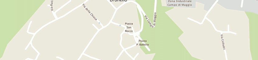 Mappa della impresa comune di brunello a BRUNELLO
