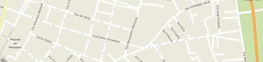 Mappa della impresa piccolo mercato di loredana scarso e c sas a NOVI LIGURE