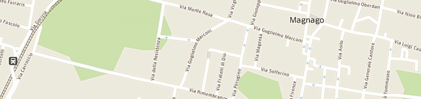 Mappa della impresa fre avv di freddi flavio a MAGNAGO