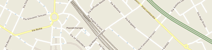 Mappa della impresa il mago della pizza di montemagno giuseppe a GALLARATE