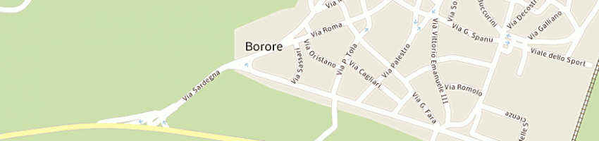 Mappa della impresa pinna walter a BORORE