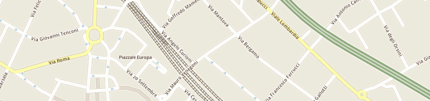 Mappa della impresa be b assicurazioni sas a GALLARATE