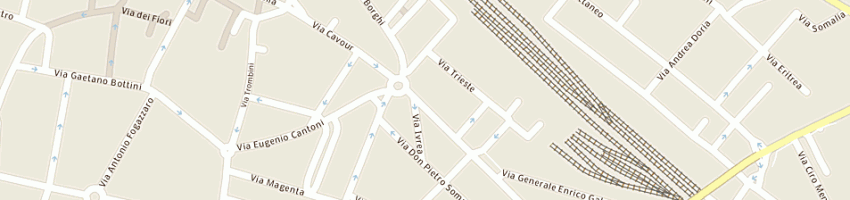 Mappa della impresa edilconforti di conforti vincenzo e c - snc a GALLARATE