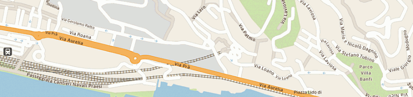 Mappa della impresa cmi srl a GENOVA