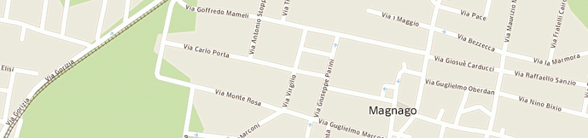 Mappa della impresa fonderia carlo lombardi sas a MAGNAGO