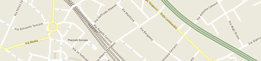Mappa della impresa ricci leonardo a GALLARATE